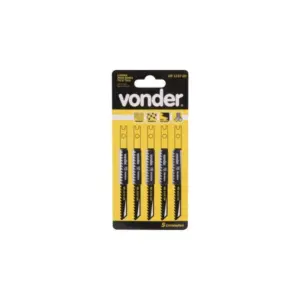 Lamina Serra Tico/tico Vonder Universal Vd 101b  Cartela 5pc 463310010