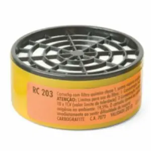 Cartucho Filtro P/ Mascara Carbografite Rc203 (mascara Cg306)