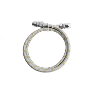 Ligacao Flexivel P/ Gas Blukit 1,20mt 1/2x3/8 Ref.180303