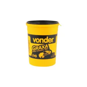 Graxa Vonder 1kg Preta     5125001000